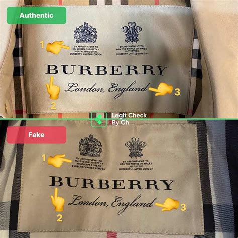 burberry jacket real or fake|Real vs fake Burberry jacket. How to spot good replica  .